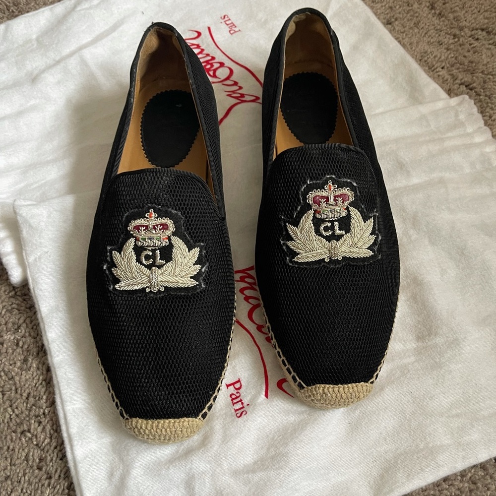 CL Nanou Orlato perforated espadrilles, SIZE-10